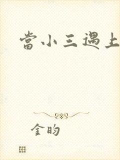 当小三遇上小四