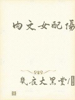 肉文女配伤不起