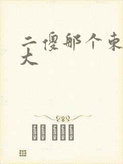 二傻那个东西真大