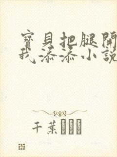 宝贝把腿开大让我添添小说