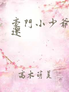 豪门小少爷是财迷