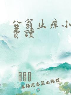 公翁止痒小说免费读