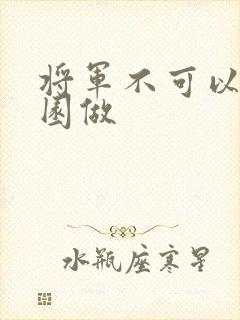 将军不可以在花园做