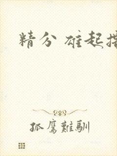精分 雄起撸