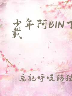 少年阿BIN下载
