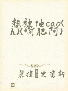 想被他cao(h)(啊肥阿)