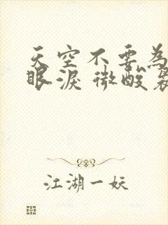 天空不要为我掉眼泪 微酸袅袅