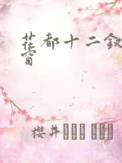 花都十二钗无弹窗