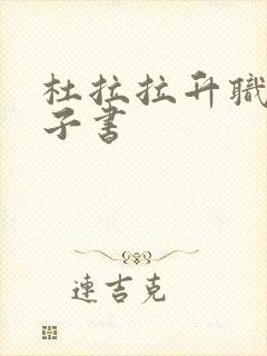 杜拉拉升职记电子书