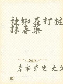 被绑在打桩机上抹春药