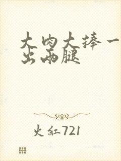 大肉大捧一进一出两腿