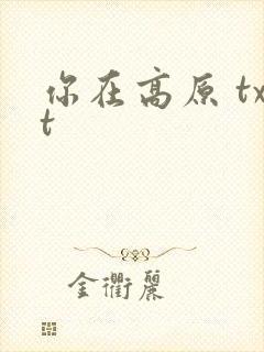 你在高原 txt