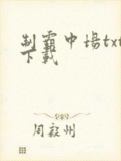 制霸中场txt下载
