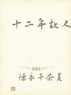十二年故人戏