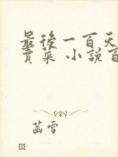 最后一百天BY卖菜 小说百度云