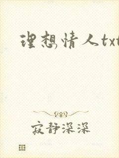理想情人txt