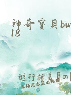 神奇宝贝bw118