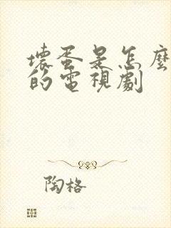 坏蛋是怎么炼成的电视剧