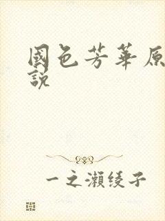 国色芳华原著小说