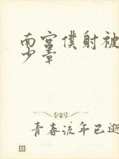 南宫仆射被推多少章