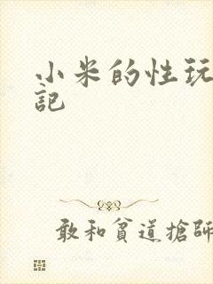 小米的性玩具日记
