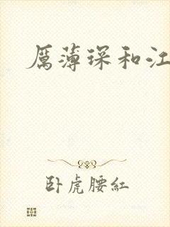 厉薄琛和江阮阮