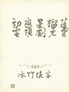 初恋是榴莲先生电视剧免费观看