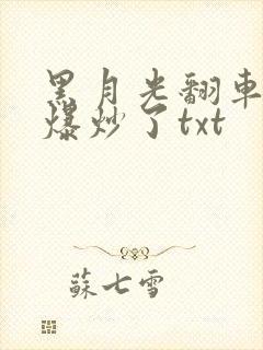 黑月光翻车后被爆炒了txt