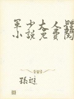 军少大人体力好小说免费阅读