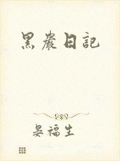 黑岩日记
