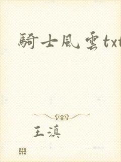 骑士风云txt