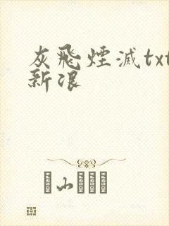 灰飞烟灭txt新浪
