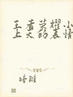 王者荣耀小乔爽上天的表情