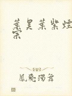 叶昊叶紫烟老祖宗