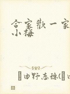 合家欢一家亲黄小梅