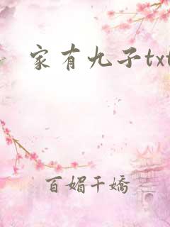 家有九子txt