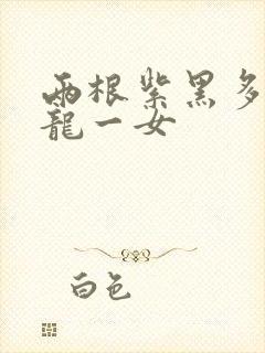 两根紫黑多男双龙一女