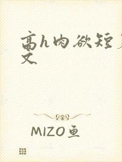 高h肉欲短篇爽文