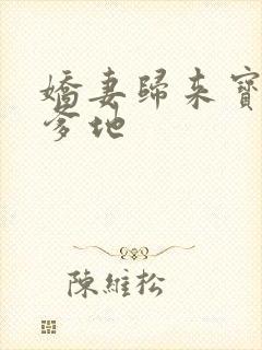 娇妻归来宝贝叫爹地