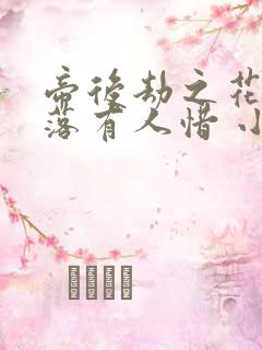 帝后劫之花开花落有人惜 小说