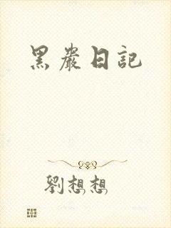 黑岩日记