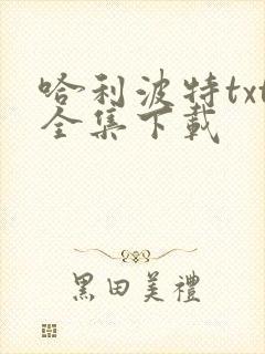 哈利波特txt全集下载