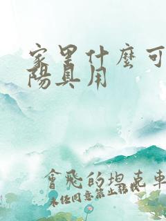 家里什么可以当阳具用