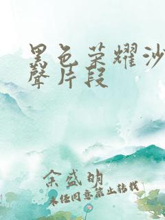 黑色荣耀沙发原声片段