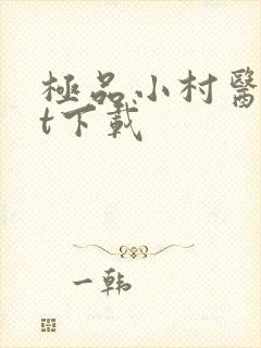 极品小村医txt下载