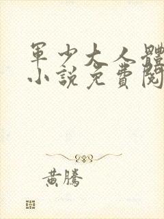 军少大人体力好小说免费阅读