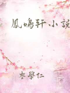 凤鸣轩小说