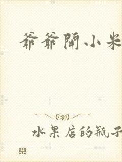 爷爷开小米的包