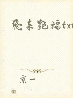 飞来艳福txt