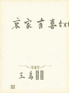 哀家有喜txt